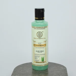 Khadi natural aloevera face wash with scrub 210 ml
