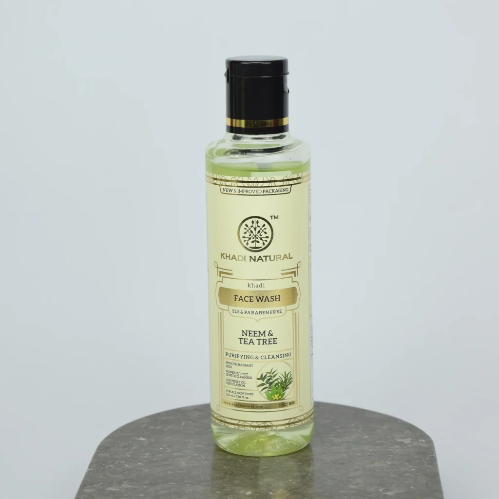 Khadi natural neem teatree face wash 210 ml