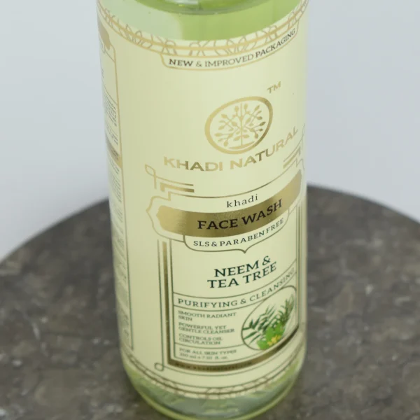 Khadi natural neem teatree face wash 210 ml 2