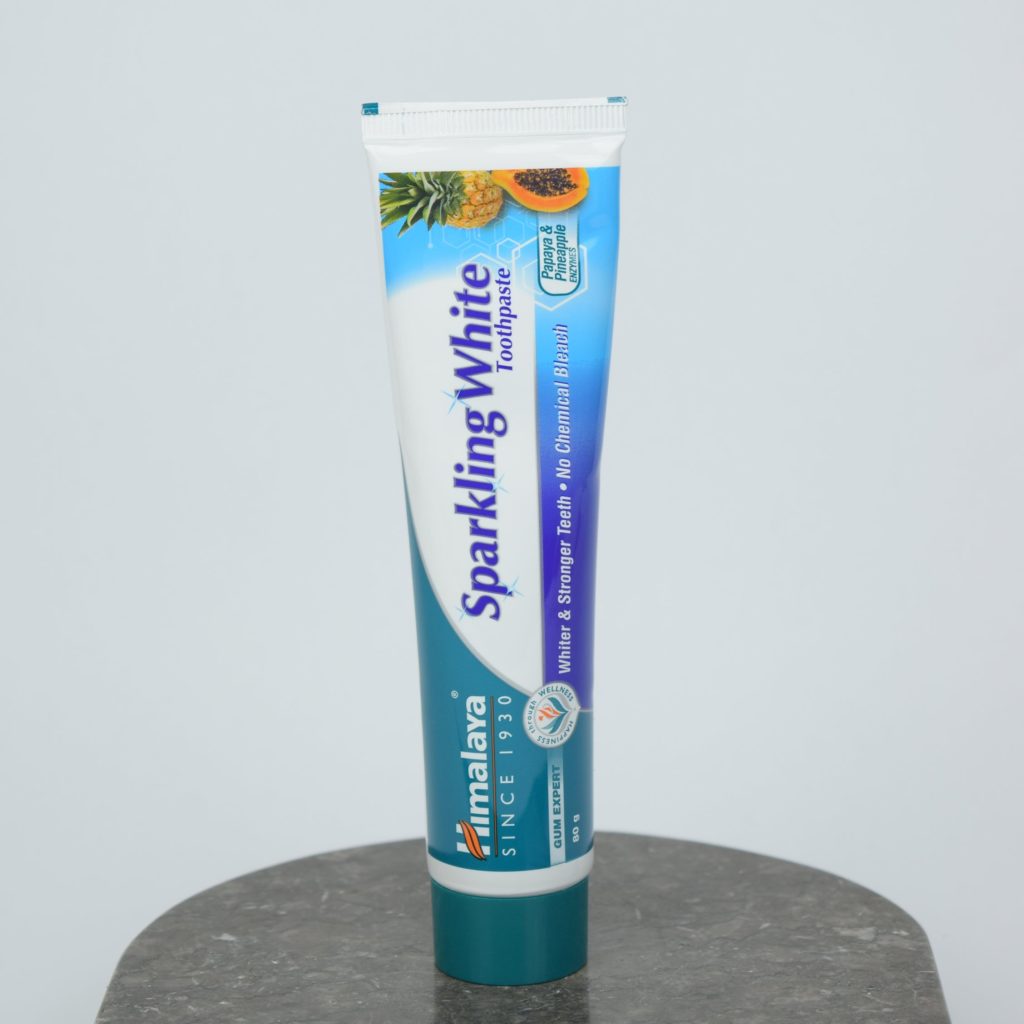 Himalaya Herbals Sparkling White fluorfri tandkram 80 g.jpg