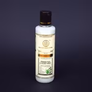 KhadiNaturalHairConditionerGreentea Aloevera210ml 1.jpg