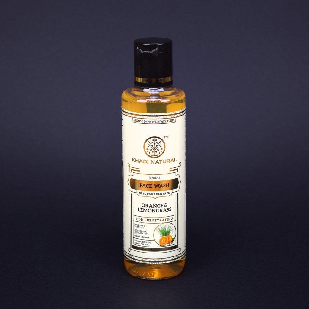 KhadiNaturalOrange LemongrassFaceWash210ml 1.jpg